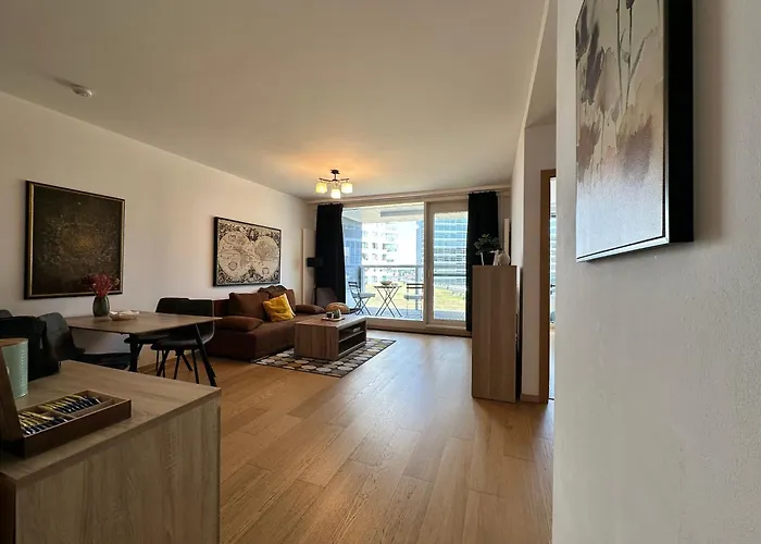 Lejlighed Self Check-in, Danube Bank, Free Parking Bratislava