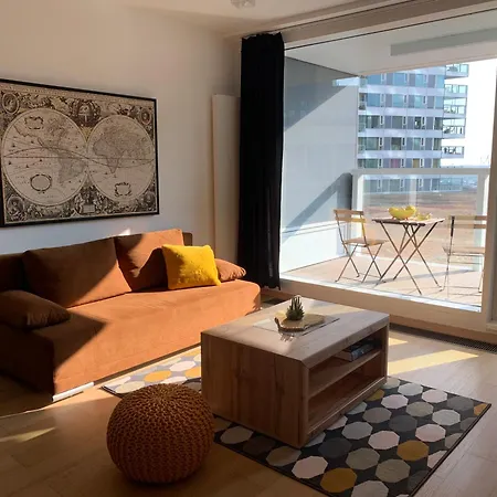 Appartement Self Check-in, Danube Bank, Free Parking Bratislava